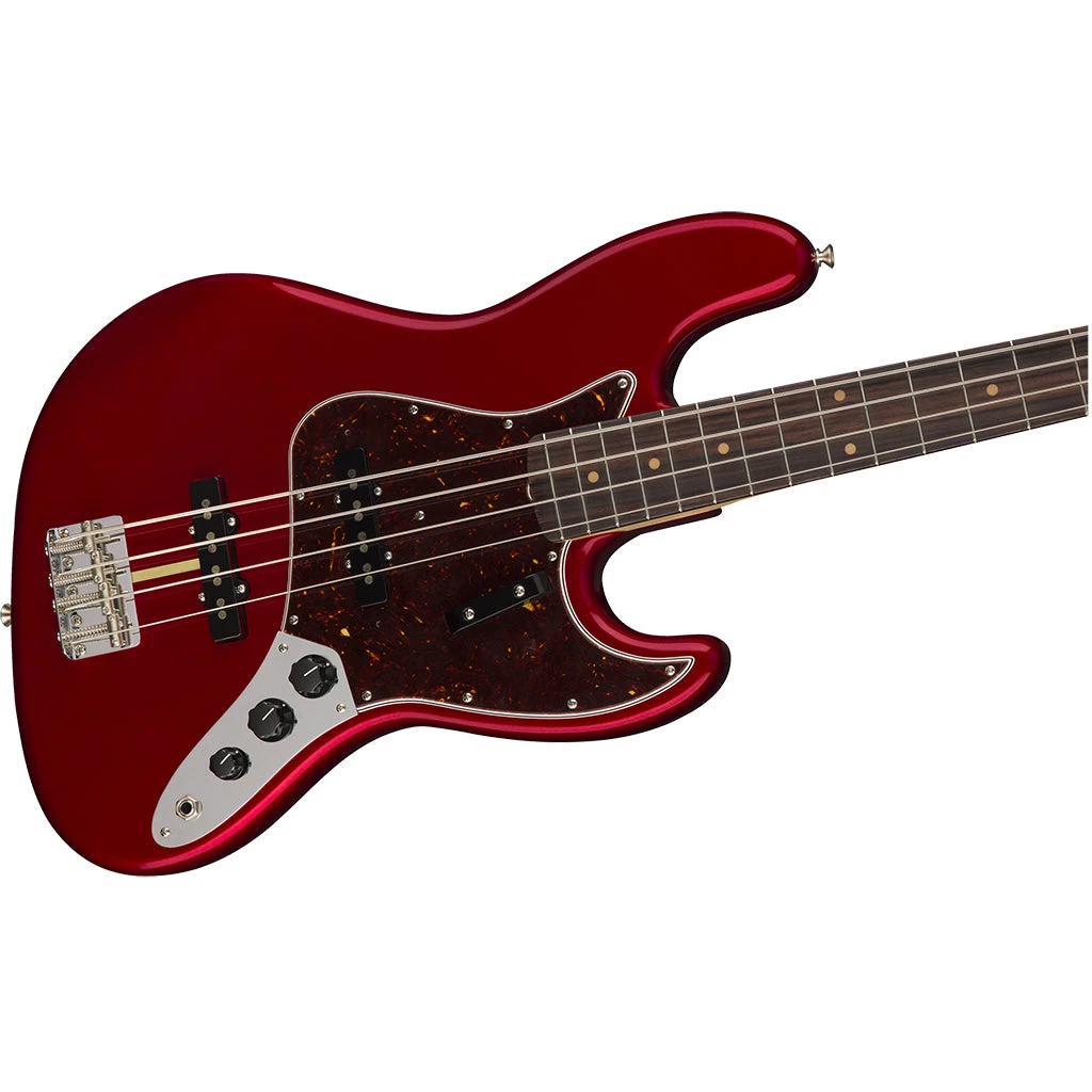 Fender American Original 60s Jazz Bass - Candy Apple Red - Rosewood Fretboard