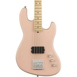 Bass Guitars Fender - Flea Signature Active Jazz Bass - Satin Shell Pink - Maple Fingerboard