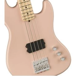Bass Guitars Fender - Flea Signature Active Jazz Bass - Satin Shell Pink - Maple Fingerboard