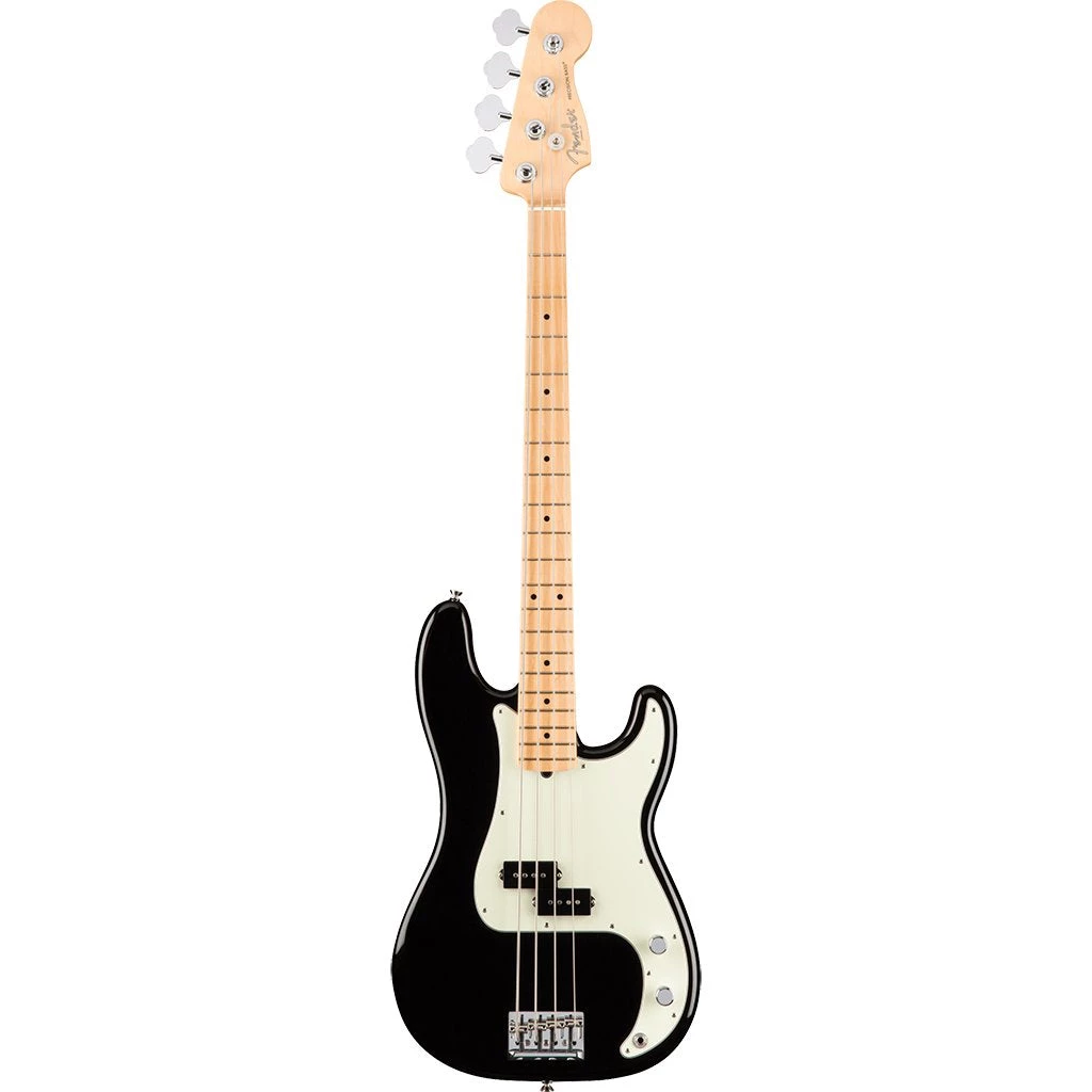 Fender American Professional Precision Bass - Black - Maple Bass Guitars