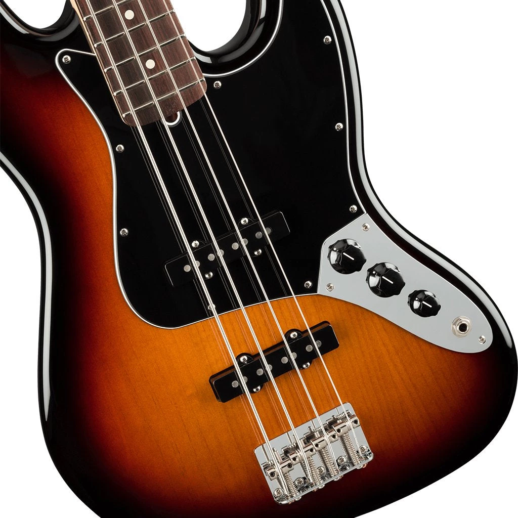Fender American Performer Jazz Bass - 3 Tone Sunburst - Rosewood Fretboard Bass Guitars