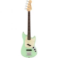 Fender American Performer Mustang Bass - Satin Surf Green - Rosewood Fretboard Bass Guitars
