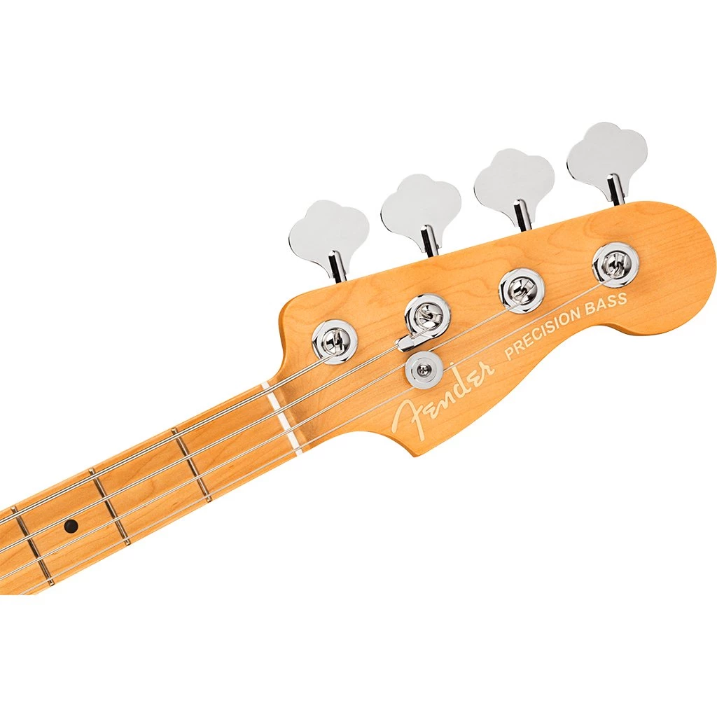 Bass Guitars Fender American Ultra Precision Bass - Arctic Pearl - Maple Neck