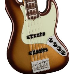 Fender American Ultra Jazz Bass V - Mocha Burst - Rosewood Fretboard