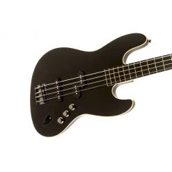 Fender Aerodyne Jazz Bass - Black - Rosewood Fretboard Bass Guitars
