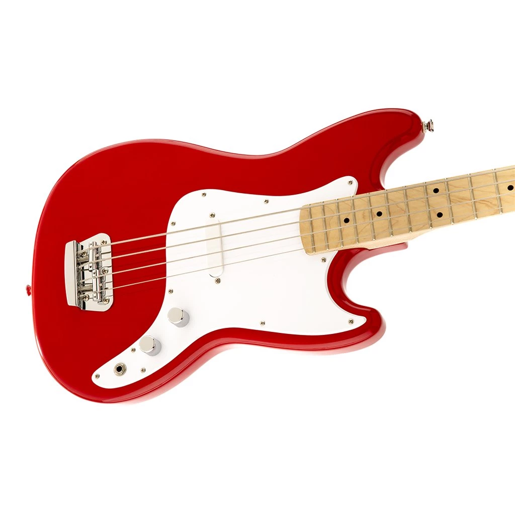 Squier Affinity Bronco Bass - Torino Red - Maple Bass Guitars