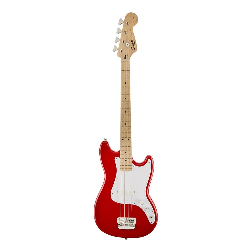 Squier Affinity Bronco Bass - Torino Red - Maple Bass Guitars