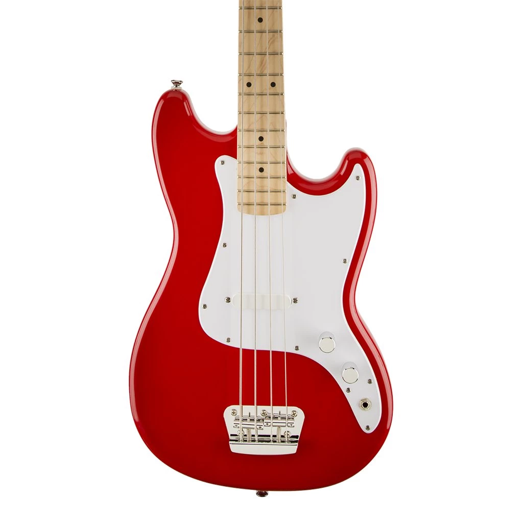 Squier Affinity Bronco Bass - Torino Red - Maple Bass Guitars