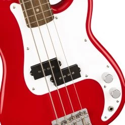 Bass Guitars Squier Mini Precision P Bass LRL Dakota Red