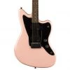 Electric Guitars Squier Contemporary Active Jazzmaster® HH, Laurel Fingerboard, Black Pickguard, Shell Pink Pearl
