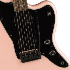 Electric Guitars Squier Contemporary Active Jazzmaster® HH, Laurel Fingerboard, Black Pickguard, Shell Pink Pearl