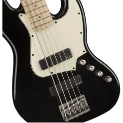 Squier Contemporary Active Jazz Bass V HH - Black - Maple Neck