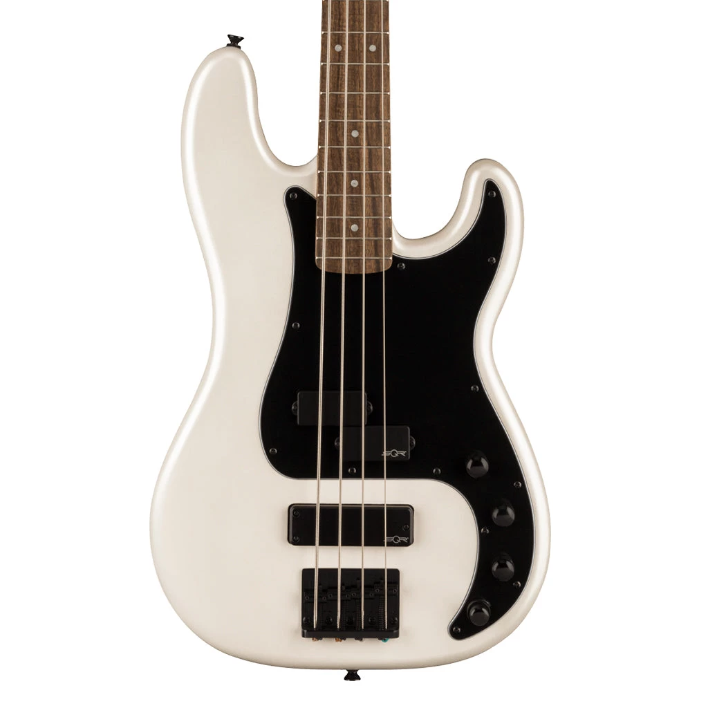 Squier Contemporary Active Precision Bass® PH, Laurel Fingerboard, Black Pickguard, Pearl White