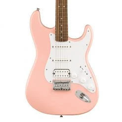 Fender Squier Bullet® Stratocaster® HT HSS, Laurel Fingerboard, Shell Pink Electric Guitars