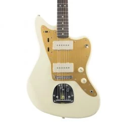 Electric Guitars Squier - B-Stock J Mascis Jazzmaster - Vintage White - Laurel Fretboard