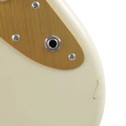 Electric Guitars Squier - B-Stock J Mascis Jazzmaster - Vintage White - Laurel Fretboard
