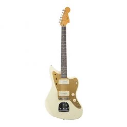 Electric Guitars Squier - B-Stock J Mascis Jazzmaster - Vintage White - Laurel Fretboard