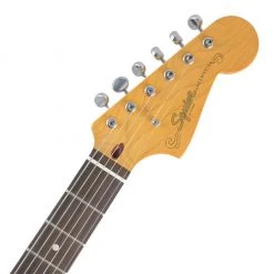 Electric Guitars Squier - B-Stock J Mascis Jazzmaster - Vintage White - Laurel Fretboard