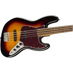Bass Guitars Squier Classic Vibe 60s Jazz Fretless Bass - 3 Tone Sunburst - Laurel Fretboard