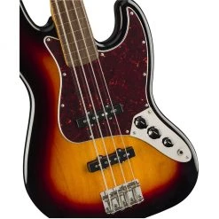 Bass Guitars Squier Classic Vibe 60s Jazz Fretless Bass - 3 Tone Sunburst - Laurel Fretboard