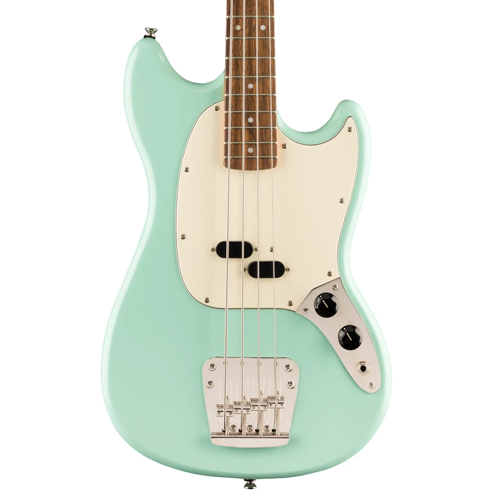 Squier Classic Vibe 60's Mustang Bass - Surf Green - Laurel