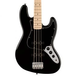 Bass Guitars Squier - Affinity Series™ Jazz Bass®, Maple Fingerboard, Black Pickguard, Black