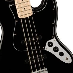 Bass Guitars Squier - Affinity Series™ Jazz Bass®, Maple Fingerboard, Black Pickguard, Black