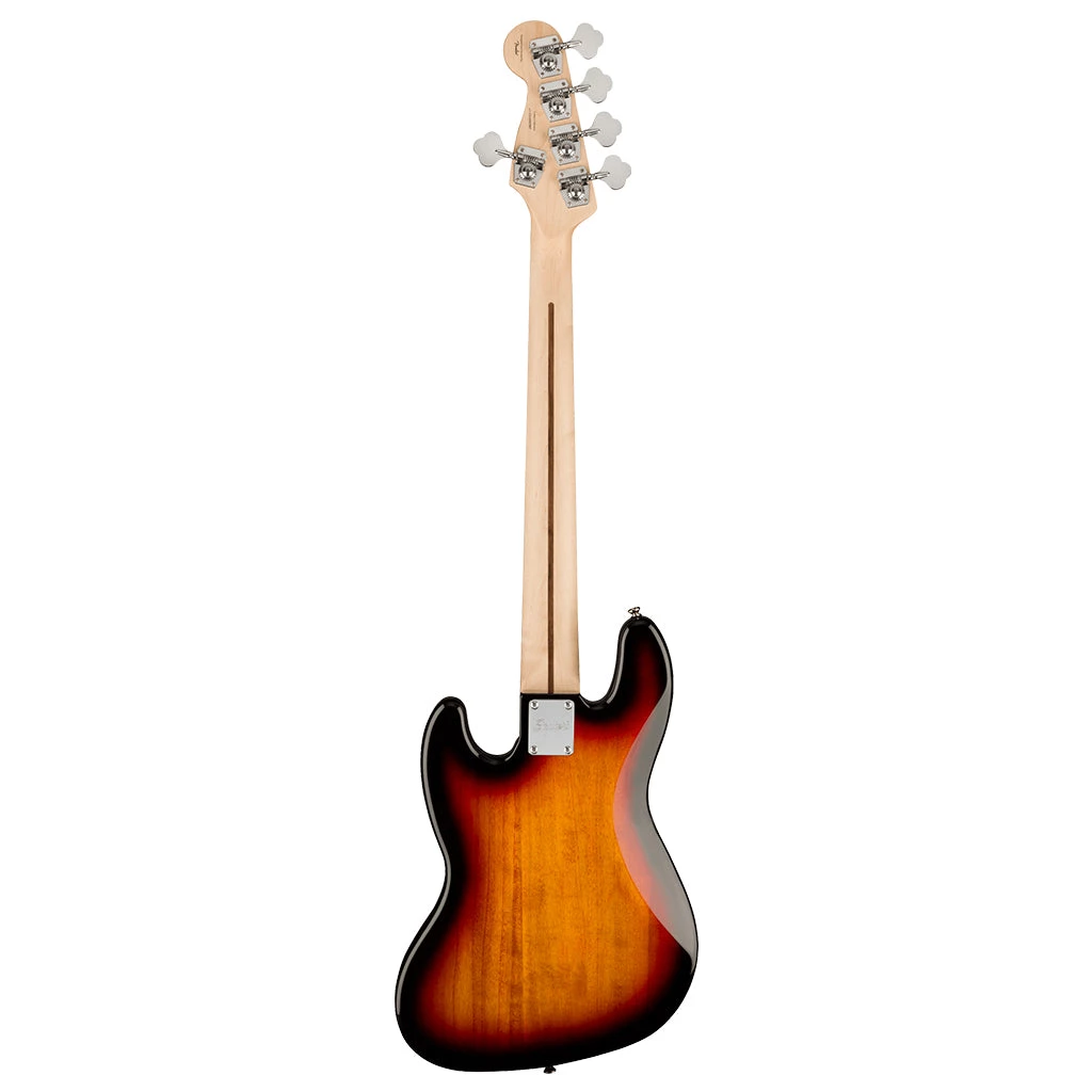 Squier - Affinity Series™ Jazz Bass® V, Laurel Fingerboard, Black Pickguard, 3-Color Sunburst Bass Guitars
