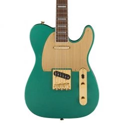 Squier 40th Anniversary Telecaster®, Gold Edition, Laurel FB, Sherwood Green Metallic Electric Guitars