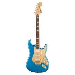 Squier 40th Anniversary Stratocaster®, Gold Edition, Laurel FB, Lake Placid Blue