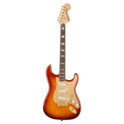 Electric Guitars Squier 40th Anniversary Stratocaster®, Gold Edition, Laurel FB, Sienna Sunburst
