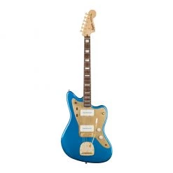 Squier 40th Anniversary Jazzmaster®, Gold Edition, Laurel FB, Lake Placid Blue Electric Guitars
