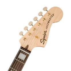 Squier 40th Anniversary Jazzmaster®, Gold Edition, Laurel FB, Lake Placid Blue Electric Guitars