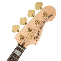 Squier 40th Anniversary Precision Bass®, Gold Edition, Laurel FB, Black
