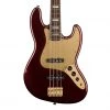 Bass Guitars Squier 40th Anniversary Jazz Bass®, Gold Edition, Laurel FB, Ruby Red Metallic