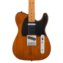 Electric Guitars Squier 40th Anniversary Telecaster®, Vintage Edition, MN, Black Anodized Pickguard, Satin Mocha