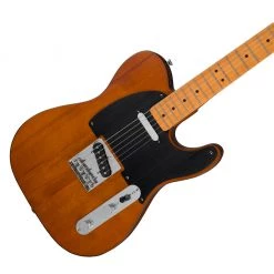 Electric Guitars Squier 40th Anniversary Telecaster®, Vintage Edition, MN, Black Anodized Pickguard, Satin Mocha