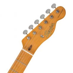 Squier 40th Anniversary Telecaster®, Vintage Edition, MN, Black Anodized Pickguard, Satin Dakota Red Electric Guitars