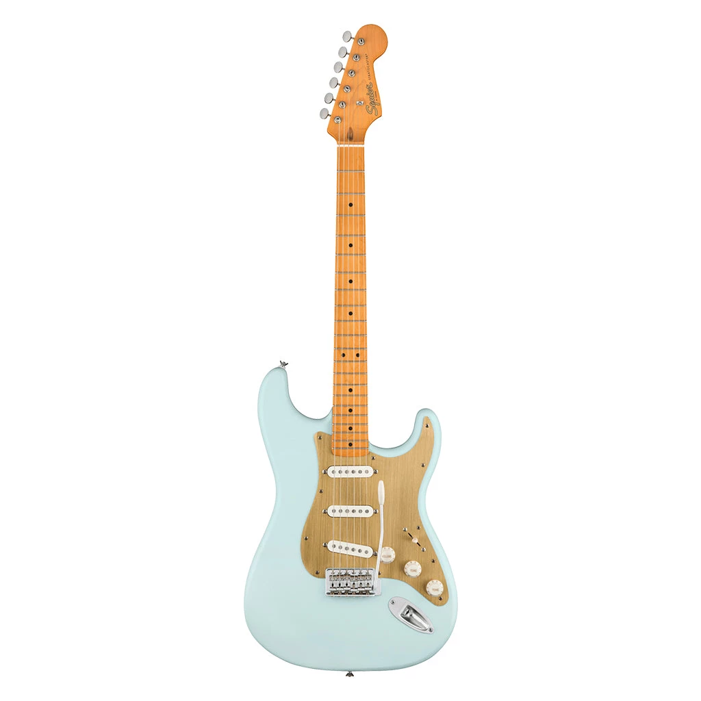 Squier 40th Anniversary Stratocaster®, Vintage Edition, MN, Satin Sonic Blue
