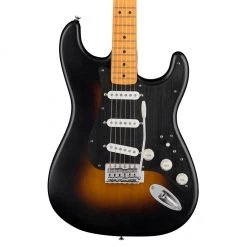 Squier 40th Anniversary Stratocaster®, Vintage Edition, MN, Satin Wide 2-Color Sunburst Electric Guitars
