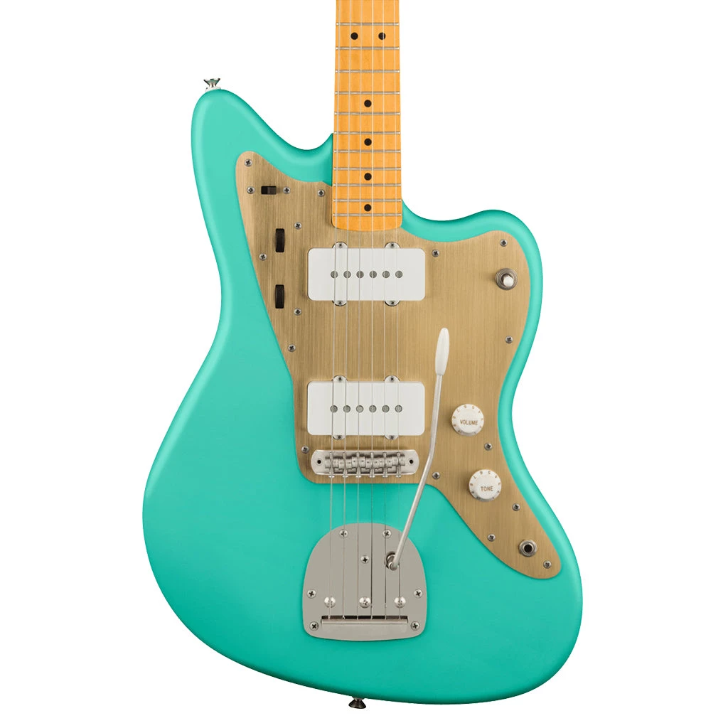Squier 40th Anniversary Jazzmaster®, Vintage Edition, MN, Satin Seafoam Green Electric Guitars