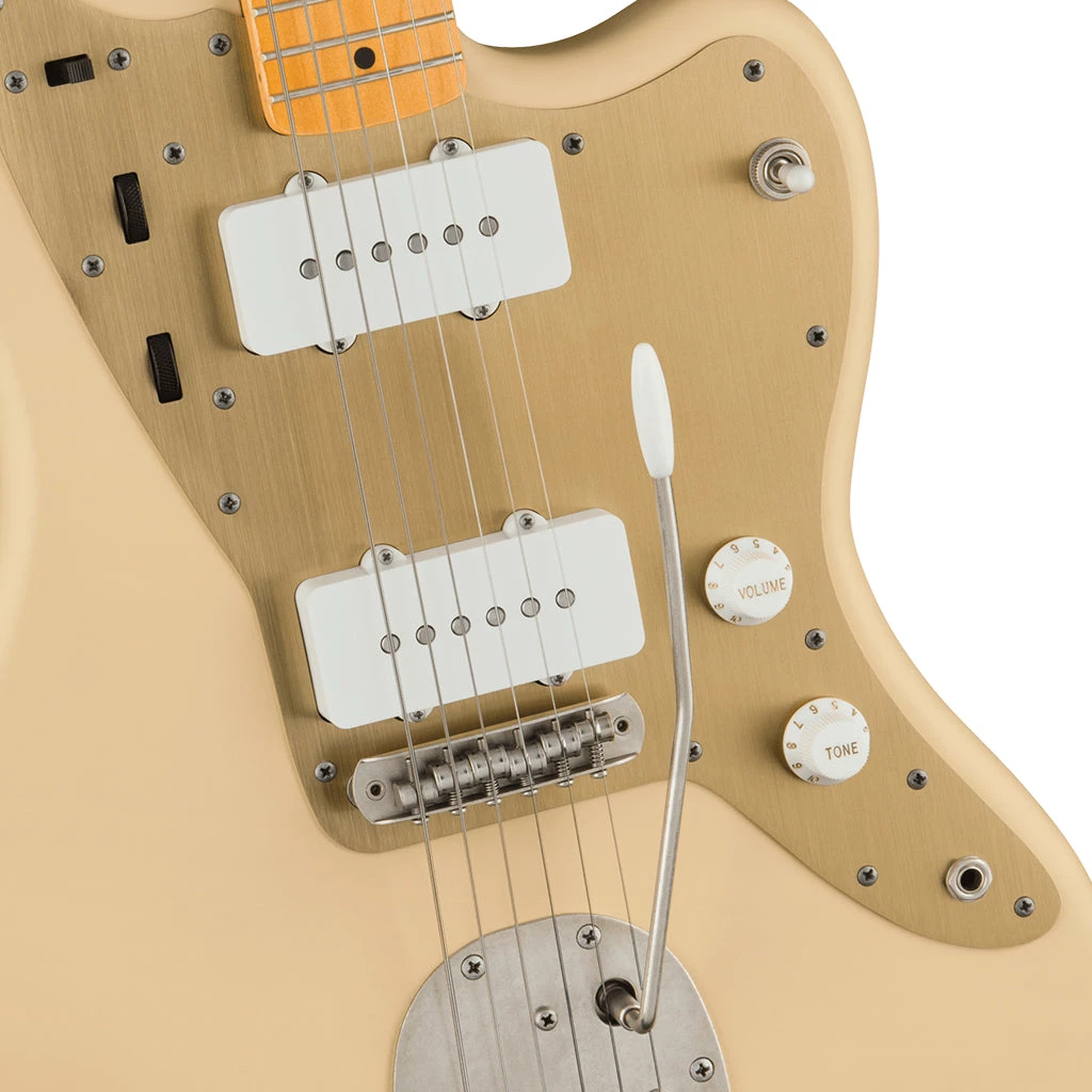 Electric Guitars Squier 40th Anniversary Jazzmaster®, Vintage Edition, MN, Satin Desert Sand