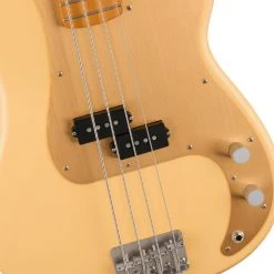 Bass Guitars Squier 40th Anniversary Precision Bass®, Vintage Edition, MN, Satin Vintage Blonde