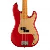 Squier 40th Anniversary Precision Bass®, Vintage Edition, MN, Satin Dakota Red Bass Guitars