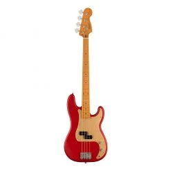 Squier 40th Anniversary Precision Bass®, Vintage Edition, MN, Satin Dakota Red Bass Guitars