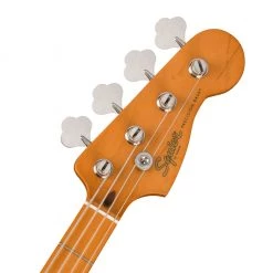 Squier 40th Anniversary Precision Bass®, Vintage Edition, MN, Satin Dakota Red Bass Guitars