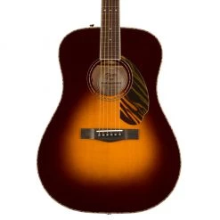Acoustic Guitars Fender PD-220E Dreadnought, Ovangkol Fingerboard, 3-Color Vintage Sunburst