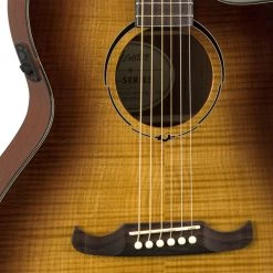 Fender - FA-345CE Auditorium, Laurel Fingerboard, 3-Tone Tea Burst