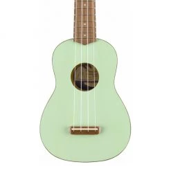 Fender Venice Soprano Uke, Walnut Fingerboard, Surf Green Ukuleles