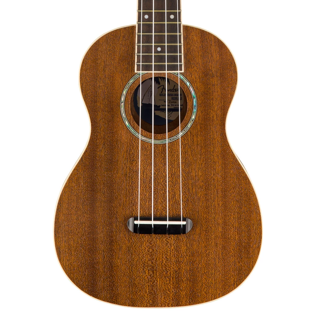 Fender Zuma Concert Ukulele, Walnut Fingerboard, Natural